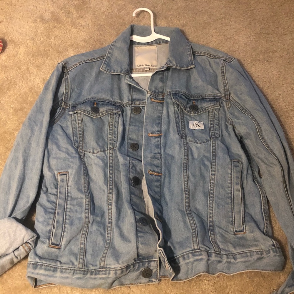 calvin klein jean jacket